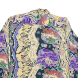 Womens Shirt Yellow Viscose Long Sleeve L