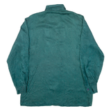 PARK LANE Womens Shirt Green Paisley Long Sleeve M