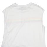 DKNY Sport Rainbow Womens T-Shirt White XS
