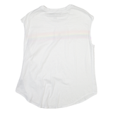 DKNY Sport Rainbow Womens T-Shirt White XS