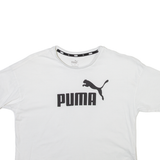 PUMA Cropped Womens T-Shirt White S