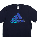 ADIDAS Mens T-Shirt Blue M
