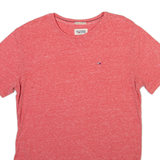 HILFIGER DENIM Mens T-Shirt Pink M