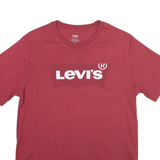 LEVI'S Mens T-Shirt Maroon S