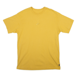 NIKE Loose Fit Mens T-Shirt Yellow M