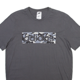 ADIDAS Digital Camo Mens T-Shirt Grey M