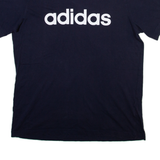 ADIDAS Mens T-Shirt Blue M
