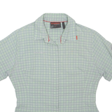 MAMMUT Womens Shirt Green Check S