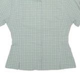 MAMMUT Womens Shirt Green Check S
