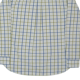 TOMMY HILFIGER Mens Shirt Green Check Long Sleeve M