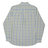 TOMMY HILFIGER Mens Shirt Green Check Long Sleeve M