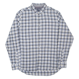 TOMMY HILFIGER Slim Fit Mens Shirt Blue Check Long Sleeve XL