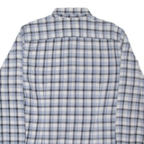TOMMY HILFIGER Slim Fit Mens Shirt Blue Check Long Sleeve XL