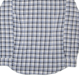 TOMMY HILFIGER Slim Fit Mens Shirt Blue Check Long Sleeve XL