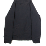 CARHARTT WIP Nimbus Mens Pullover Jacket Blue Nylon Hooded XS