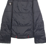 EMPORIO ARMANI Womens Quilted Jacket Blue UK 8