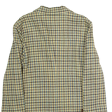 BOGNER Womens Blazer Jacket Blue Wool Check L