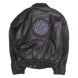 UVEX Womens Motorcycle Jacket Black Leather UK 16