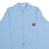 MERBOSO Womens Track Jacket Blue 80s UK 12