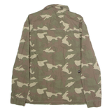 H&M DIVIDED Womens Military Jacket Green Camouflage UK 8