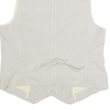 GAP Womens Blazer Waistcoat Grey Striped S