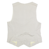GAP Womens Blazer Waistcoat Grey Striped S