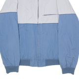 Mens Jacket Grey 90s Colourblock L