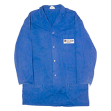 LUTTEURS SAH Bern Swiss Workwear Mens Chore Coat Blue Twill 90s L