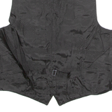 Mens Blazer Waistcoat Silver Floral L