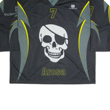 OWAYO Arosa Mens Jersey Black Long Sleeve USA V-Neck XL