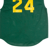 EAGLE King Of Glory Mens Jersey Green Sleeveless Button Neck 2XL