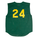 EAGLE King Of Glory Mens Jersey Green Sleeveless Button Neck 2XL