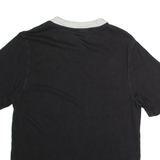 ADIDAS Womens T-Shirt Black UK 6