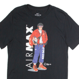 NIKE Mens T-Shirt Black S