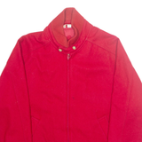Mens Bomber Jacket Red S