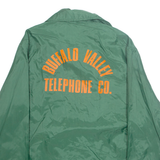 MVP Mens Shell Jacket Green Nylon USA L