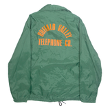 MVP Mens Shell Jacket Green Nylon USA L