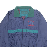 DUNBROOKE Mens Shell Jacket Blue Nylon XL