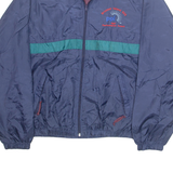 DUNBROOKE Mens Shell Jacket Blue Nylon XL