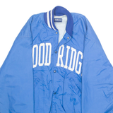 HOLLOWAY Mens Varsity Jacket Blue USA L