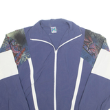 SURF KING Mens Track Jacket Blue L