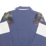 SURF KING Mens Track Jacket Blue L