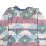 Womens Jacket Pink Crazy Pattern XL
