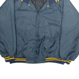 North TRAIT Mens Varsity Jacket Blue USA XL