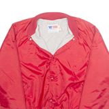 UNITED STATES APPAREL Womens Varsity Jacket Red Nylon USA XL