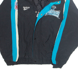 REEBOK Nfl Mens Jacket Black Nylon USA M
