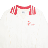 STARTER Mens Varsity Jacket White USA XL