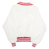 STARTER Mens Varsity Jacket White USA XL