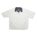NIKE Mens Pullover Jacket White XL
