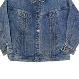 LEE Oversized Womens Denim Jacket Blue 90s M